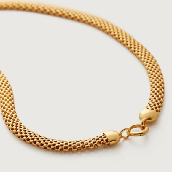 Monica vinader x Doina 18k gold vermil chain Fluid and